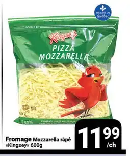 Pasquier Fromage Mozzarella râpé Kingsey offer