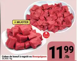 Pasquier Cubes de boeuf à ragoût ou Bourguignon offer