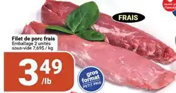 Pasquier Filet de porc frais offer