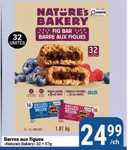 Pasquier Barres aux figues Nature's Bakery offer