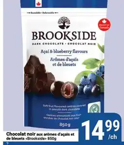 Pasquier Chocolat noir aux arômes d'açaï et de bleuets Brookside offer