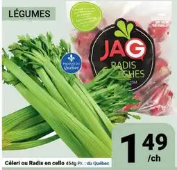 Pasquier Céleri ou Radis en cello offer