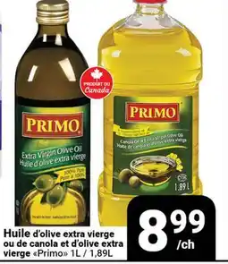 Pasquier Huile d'olive extra vierge ou de canola et d'olive extra vierge offer