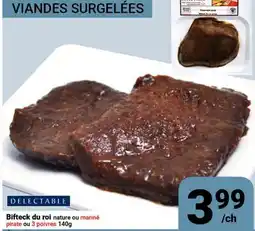 Pasquier Bifteck du roi nature ou mariné pirate ou 3 poivres offer