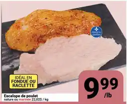 Pasquier Escalope de poulet offer