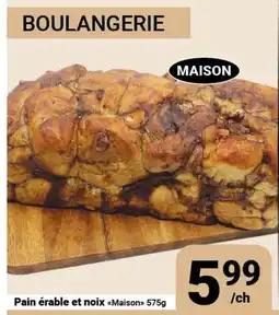Pasquier Pain érable et noix Maison offer