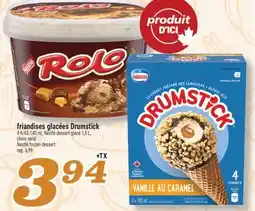 Marché Richelieu FRIANDISES GLACÉES DRUMSTICK | NESTLÉ FROZEN DESSERT offer