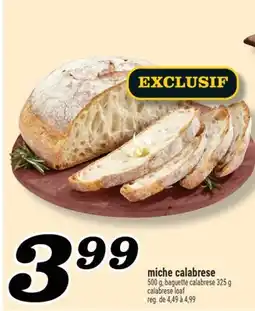 Marché Richelieu miche calabrese | calabrese loaf offer