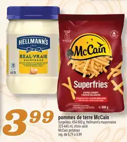 Marché Richelieu pommes de terre McCain | McCain potatoes offer