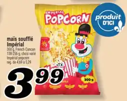 Marché Richelieu maïs soufflé Impérial | Impérial popcorn offer