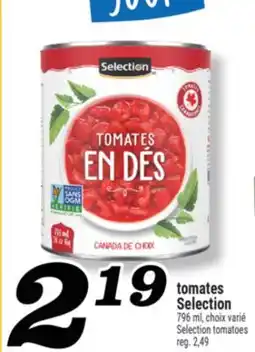Marché Richelieu tomates Selection | Selection tomatoes offer
