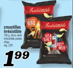 Marché Richelieu croustilles Irrésistible | Irrésistible potato chips offer