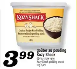 Marché Richelieu goûter au pouding Kozy Shack | KozyShack pudding snack offer