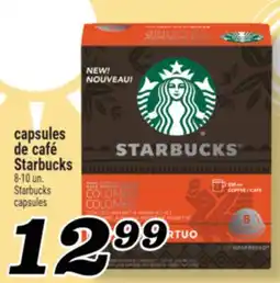 Marché Richelieu CAPSULES DE CAFÉ STARBUCKS | STARBUCKS CAPSULES offer