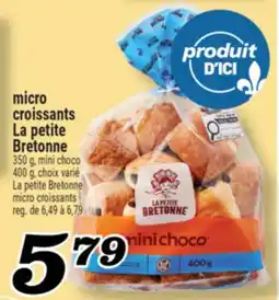 Marché Richelieu MICRO CROISSANTS LA PETITE BRETONNE | LA PETITE BRETONNE MICRO CROISSANTS offer