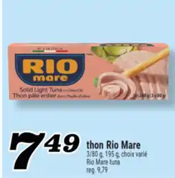 Marché Richelieu THON RIO MARE | RIO MARE TUNA offer