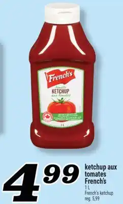 Marché Richelieu ketchup aux tomates French's | French's ketchup offer