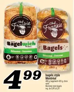 Marché Richelieu BAGELS STYLE MONTRÉAL | MONTRÉAL STYLE BAGELS offer
