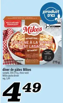 Marché Richelieu dîner de pâtes Mikes | Mikes pasta dinner offer
