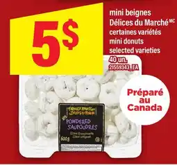 Maxi MINI BEIGNES DÉLICES DU MARCHÉ | MINI DONUTS, 40 un offer