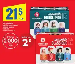 Maxi BIÈRE ARCHIBALD offer
