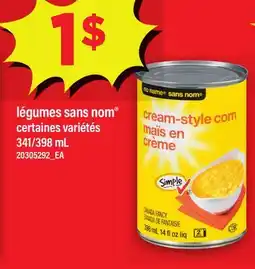 Maxi LEGUMES SANS NOM , 341/398 ML offer