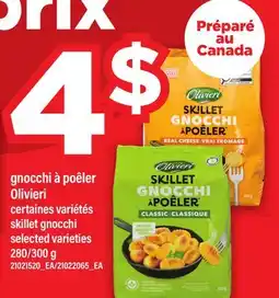 Maxi GNOCCHI À POÊLER OLIVIERI | SKILLET GNOCCHI, 280/300 g offer