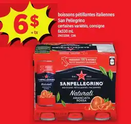 Maxi SAN PELLEGRINO BOISSON PÉTILLANTES ITALIENNES offer