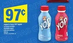 Maxi YOGOURT À BOIRE YOP YOPLAIT | DRINKABLE YOGURT offer