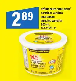 Maxi CRÈME SURE SANS NOM | SOUR CREAM offer