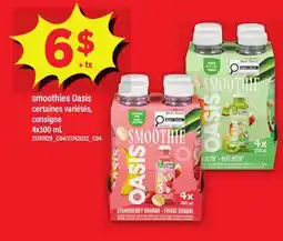 Maxi SMOOTHIES OASIS offer