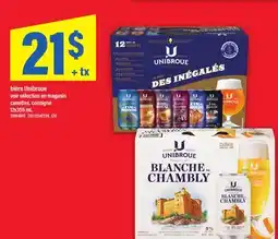 Maxi BIÈRE UNIBROUE offer