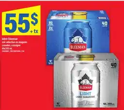 Maxi BIÈRE SLEEMAN VOIR SÉLECTION EN MAGASIN offer