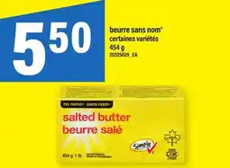 Maxi BEURRE SANS NOM offer