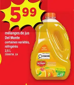 Maxi MÉLANGES DE JUS DEL MONTE offer