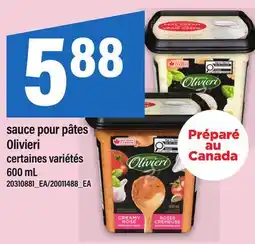 Maxi SAUCE POUR PÂTES OLIVIERI offer