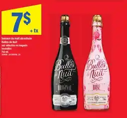 Maxi BOISSON DE MALT ALCOOLISÉE BULLES DE NUIT offer