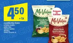 Maxi CROUSTILLES MISS VICKIE'S | POTATO CHIPS, 190/200 G offer