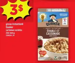 Maxi GRUAU INSTANTANÉ QUAKER offer