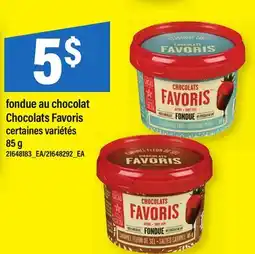 Maxi FONDUE AU CHOCOLAT CHOCOLATS FAVORIS offer