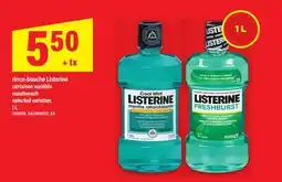 Maxi RINCE-BOUCHE LISTERINE | MOUTHWASH offer