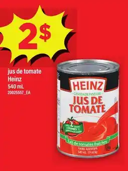 Maxi JUS DE TOMATE HEINZ offer