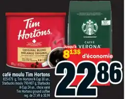 Super C café moulu TimHortons | Tim Hortons ground coffee offer