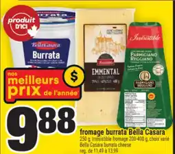 Super C fromage burrata Bella Casara | BellaCasara burrata cheese offer