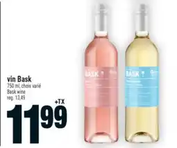 Super C vin Bask offer