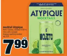 Super C mocktail Atypique | Atypique sparkling mocktail offer