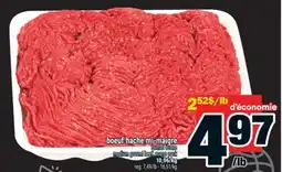 Super C boeuf haché mi-maigre | medium ground beef offer