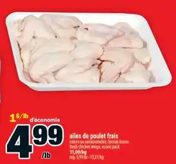 Super C ailes de poulet frais | fresh chicken wings offer