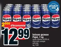 Super C boisson gazeuse Pepsi, 7‑up | soft drink offer