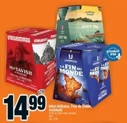 Super C bière Unibroue, Trou du Diable, Archibald | beer offer